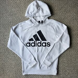 Adidas Men's White Hoodie